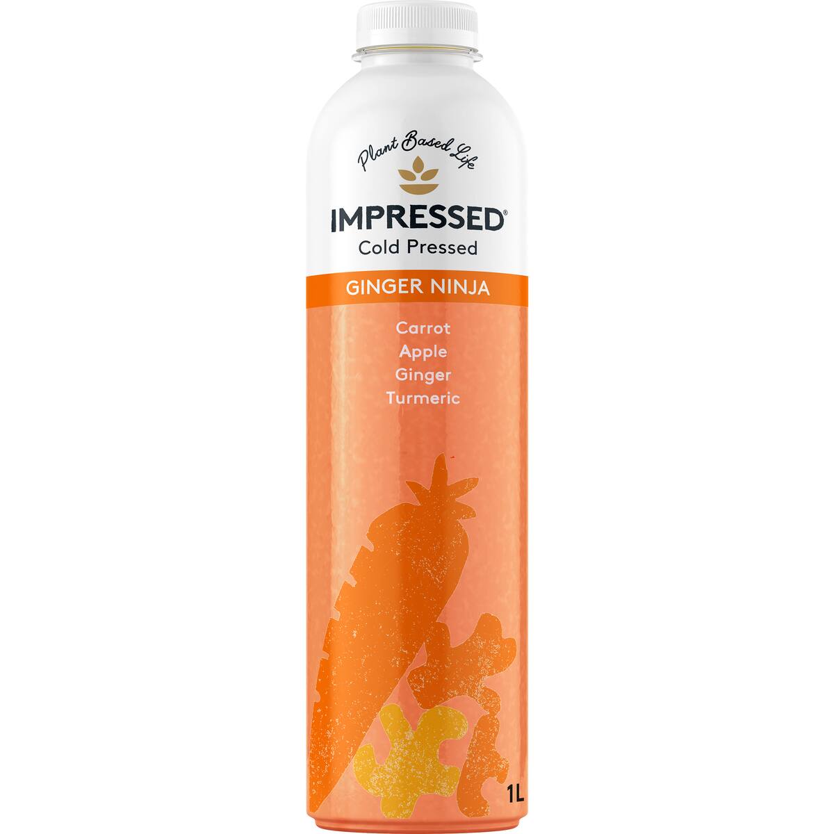 Impressed Cold Pressed Juice Ginger Ninja 1l