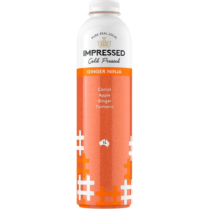 Impressed Cold Pressed Juice Ginger Ninja 1l
