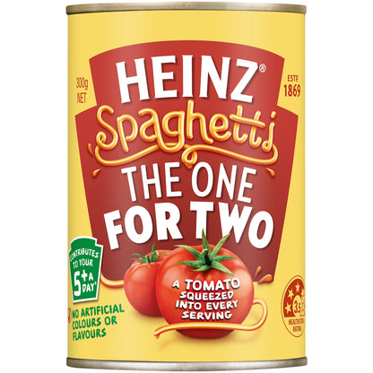 Heinz Spaghetti In Tomato Sauce Canned 300g X 3 Pack