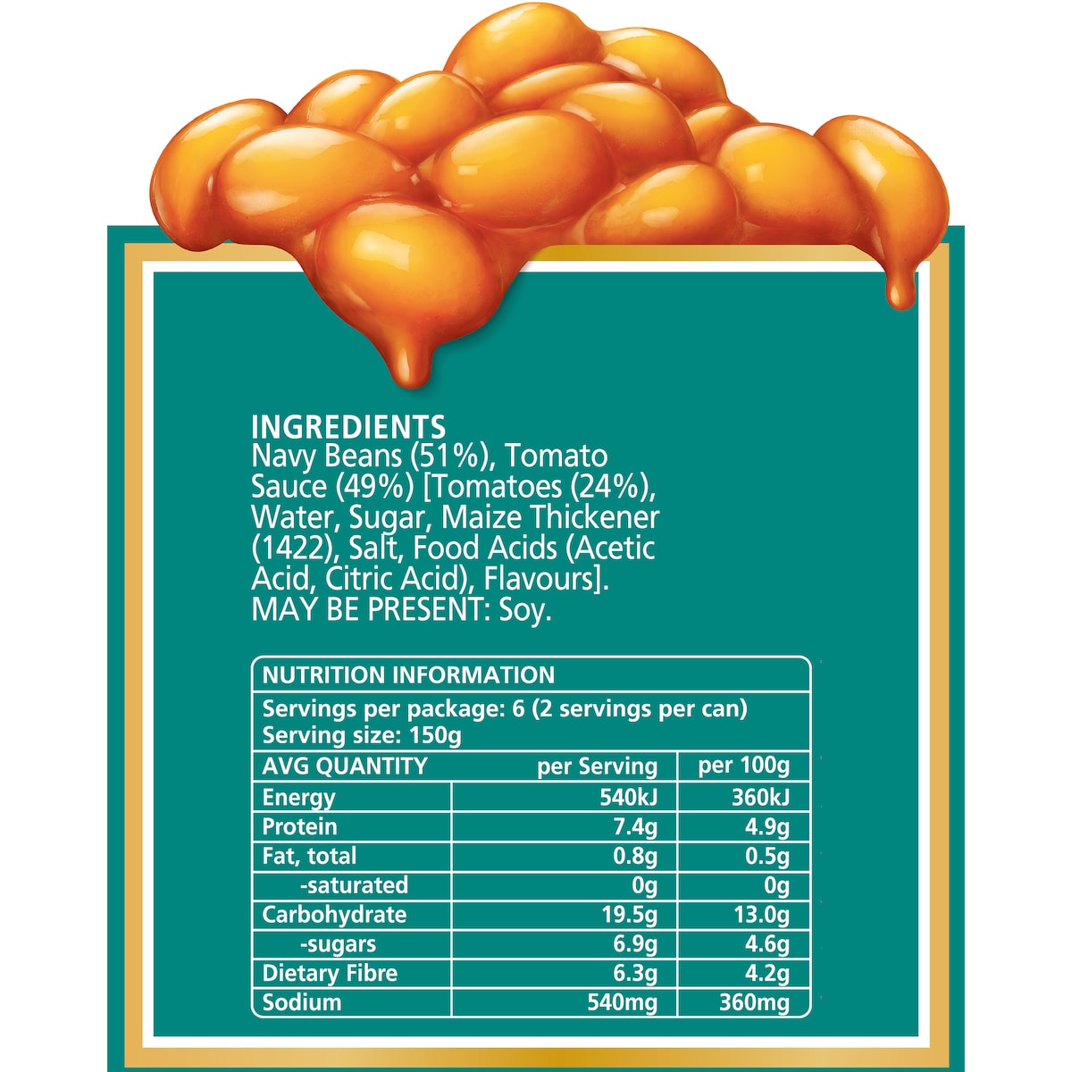 Heinz Baked Beans In Tomato Sauce Canned 300g X 3 Pack