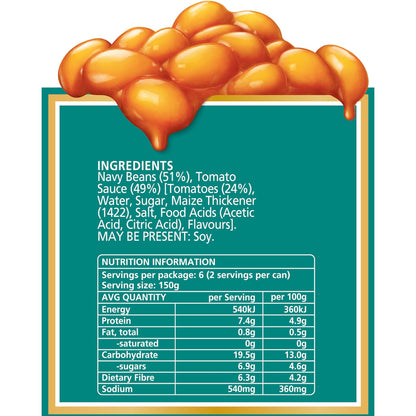 Heinz Baked Beans In Tomato Sauce Canned 300g X 3 Pack