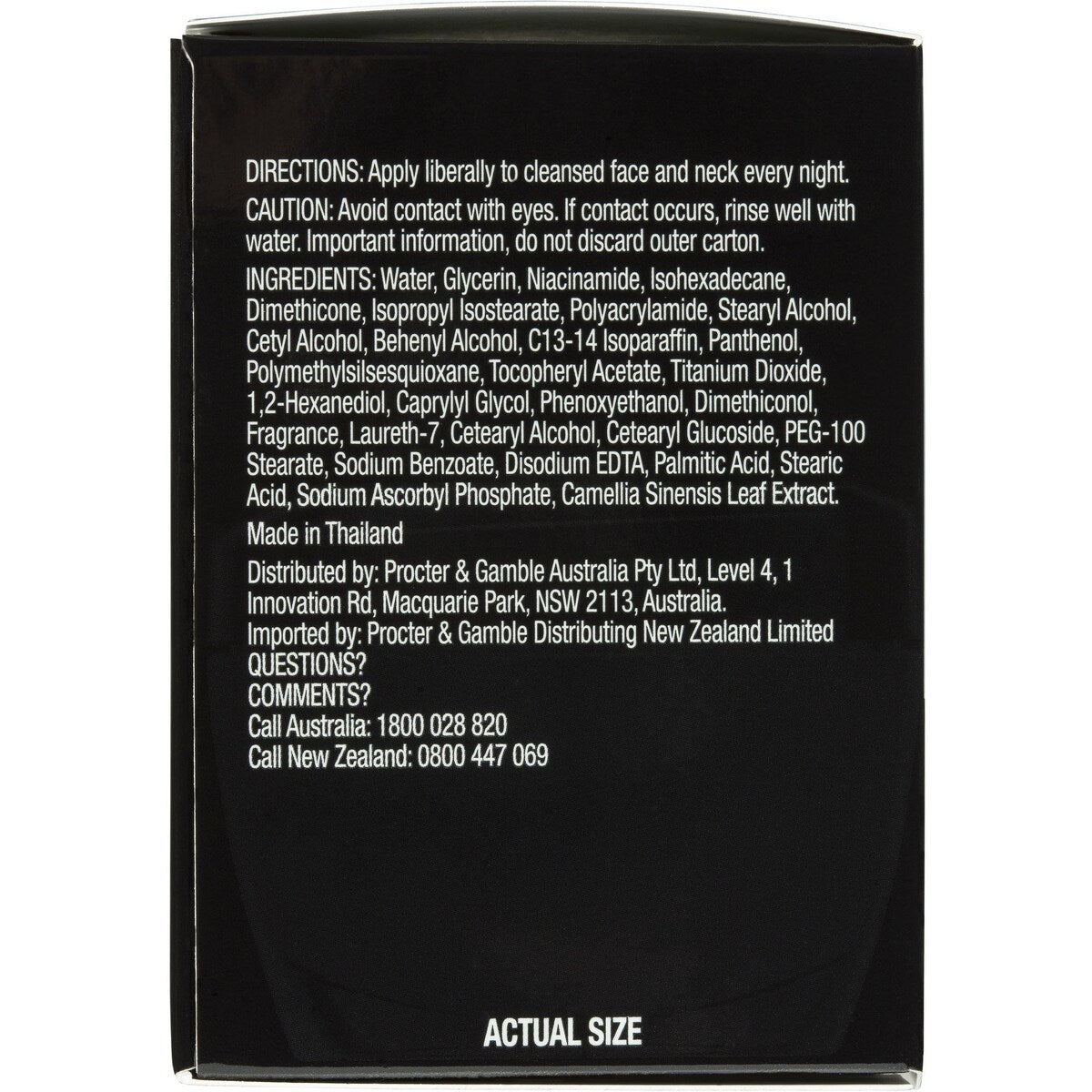 Olay Total Effects Night Face Cream Moisturiser 50g