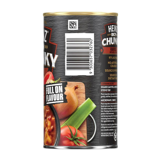 Heinz Big'n Chunky Soup Ravioli With Beef & Tomato - 535g