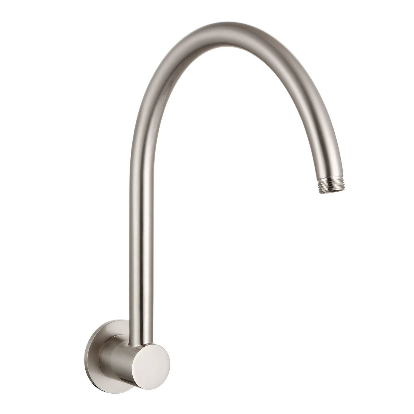 Mondella Gooseneck Shower Arm - 300mm - Brushed Nickel