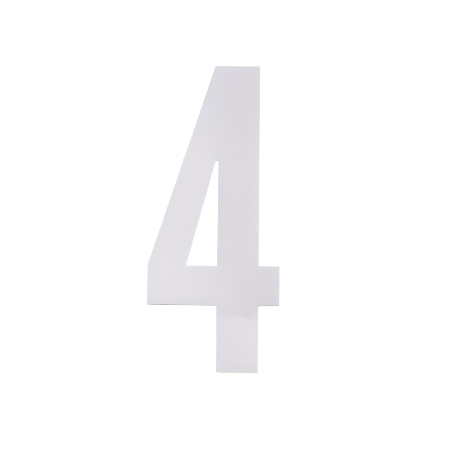 Sandleford Wheelie Bin Number 4 - 175mm - White - 2 Pack