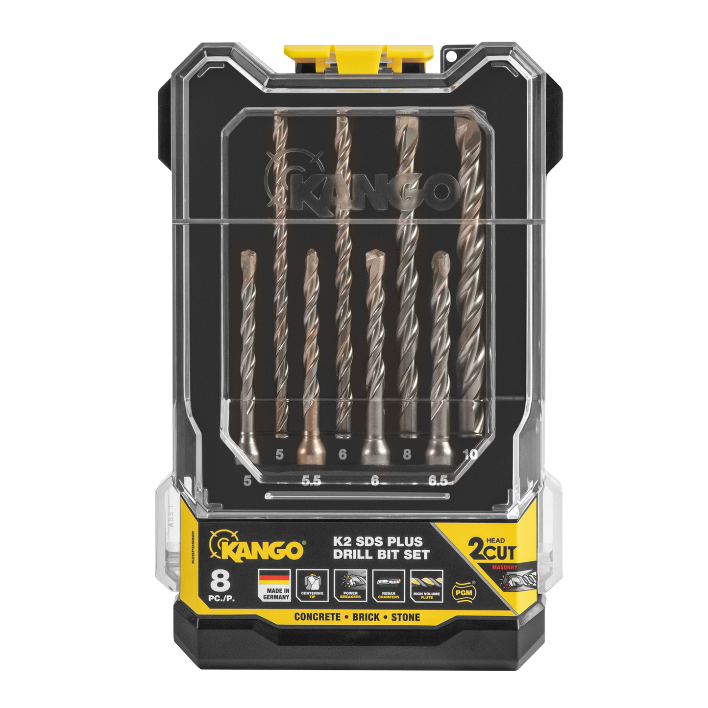 Kango SDS Plus Drill Bit Set - K2 - 8 Piece