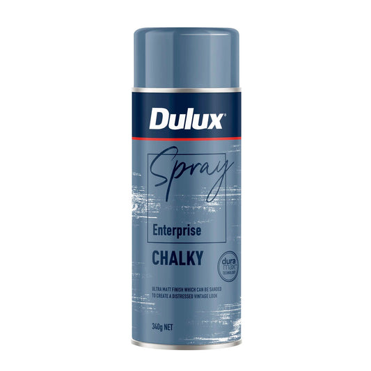 Dulux Spray Paint Chalky - 340g - White