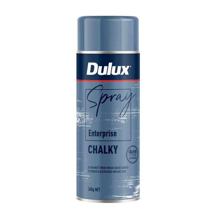 Dulux Spray Paint Chalky - 340g - White