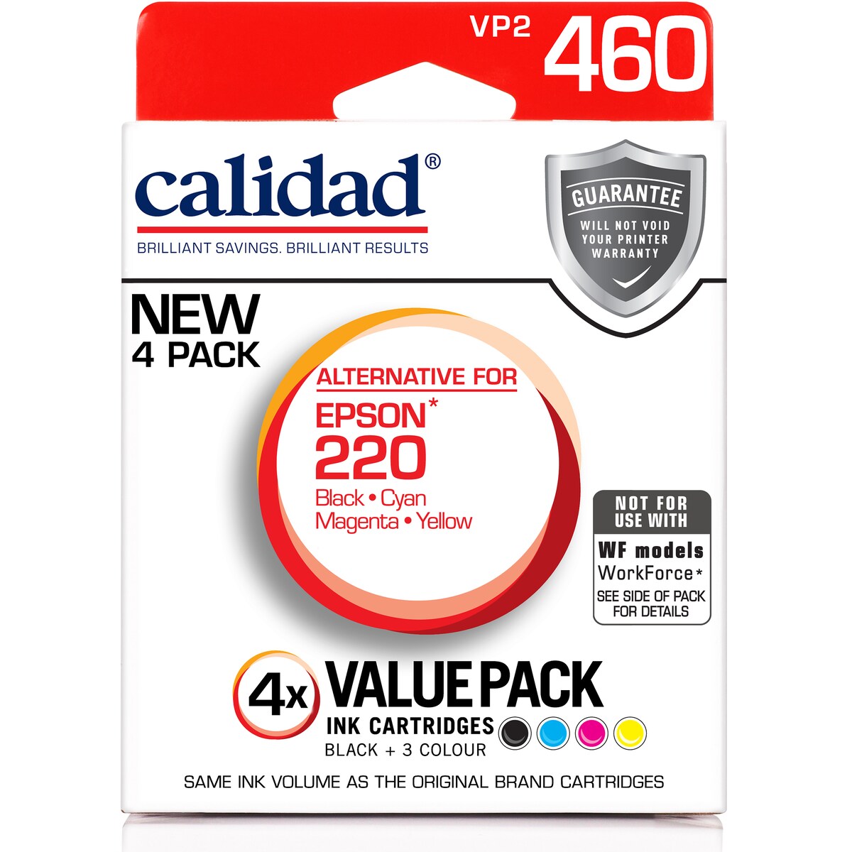 Calidad Epson 220 Bcmy 4 Pack