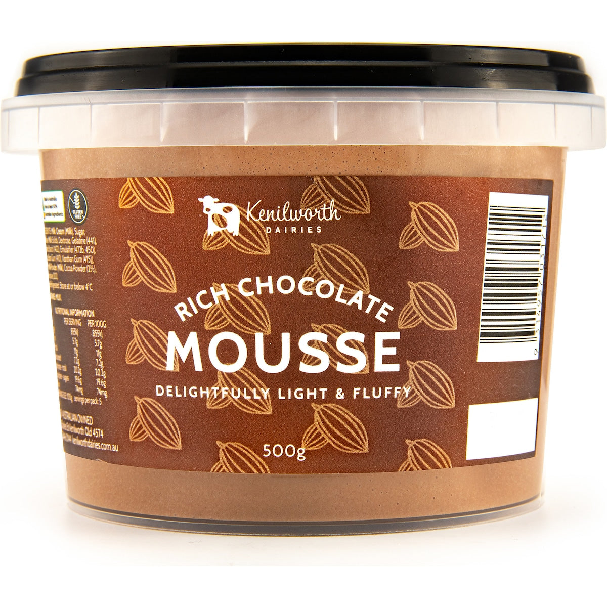 Kenilworth Dairies Rich Chocolate Mousse 500g
