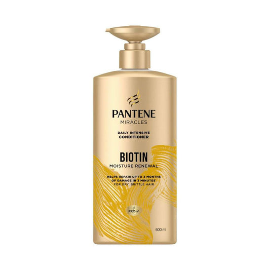 Pantene Miracles Biotin Moisture Renewal Conditioner - 600mL