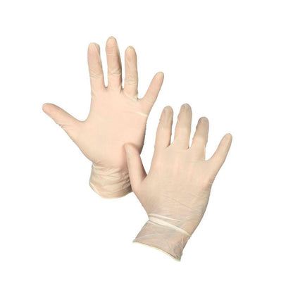 Sabco Latex Powder Free Disposable Gloves Medium - 100 pack