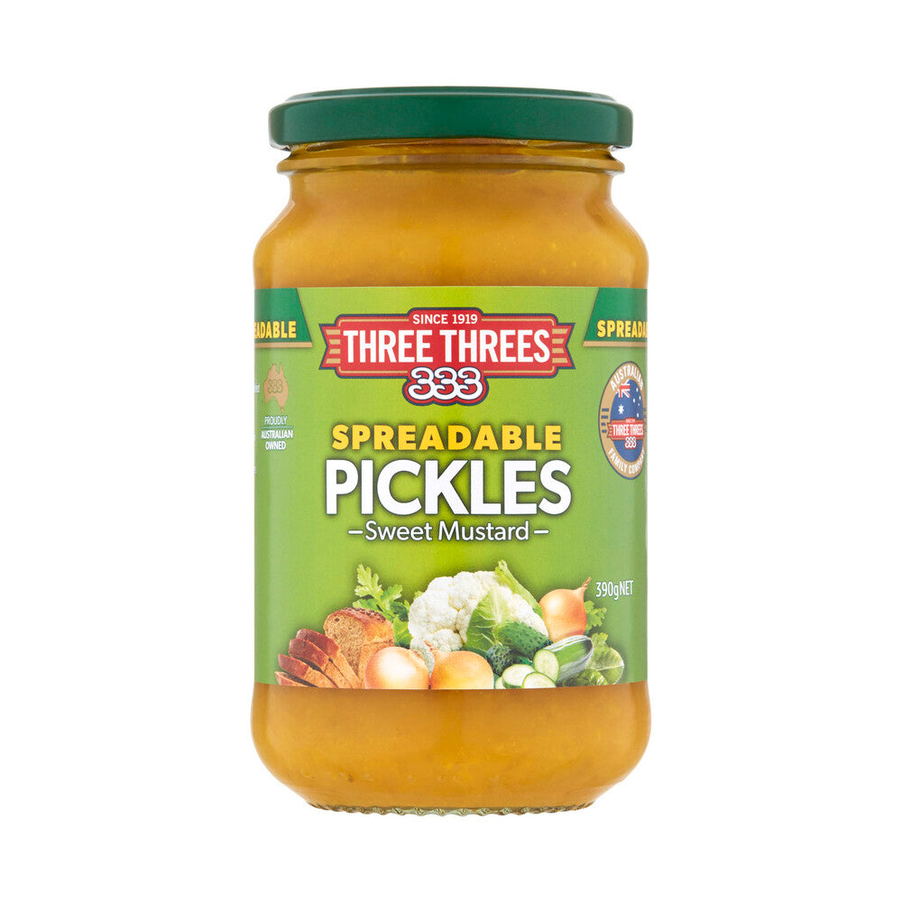 Three Threes Pickles Sandwich - 390g