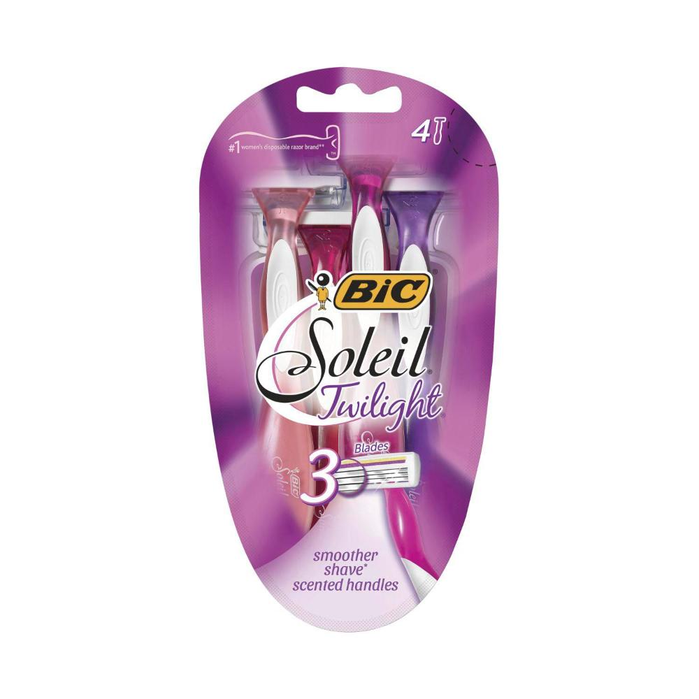 Bic Soleil Twilight Lavender Razor - 4 pack