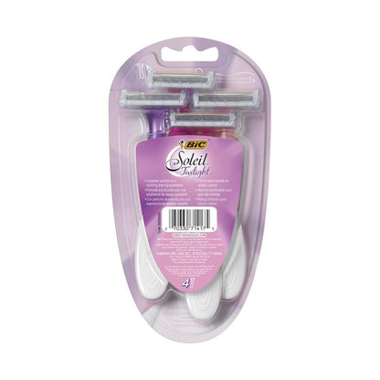 Bic Soleil Twilight Lavender Razor - 4 pack