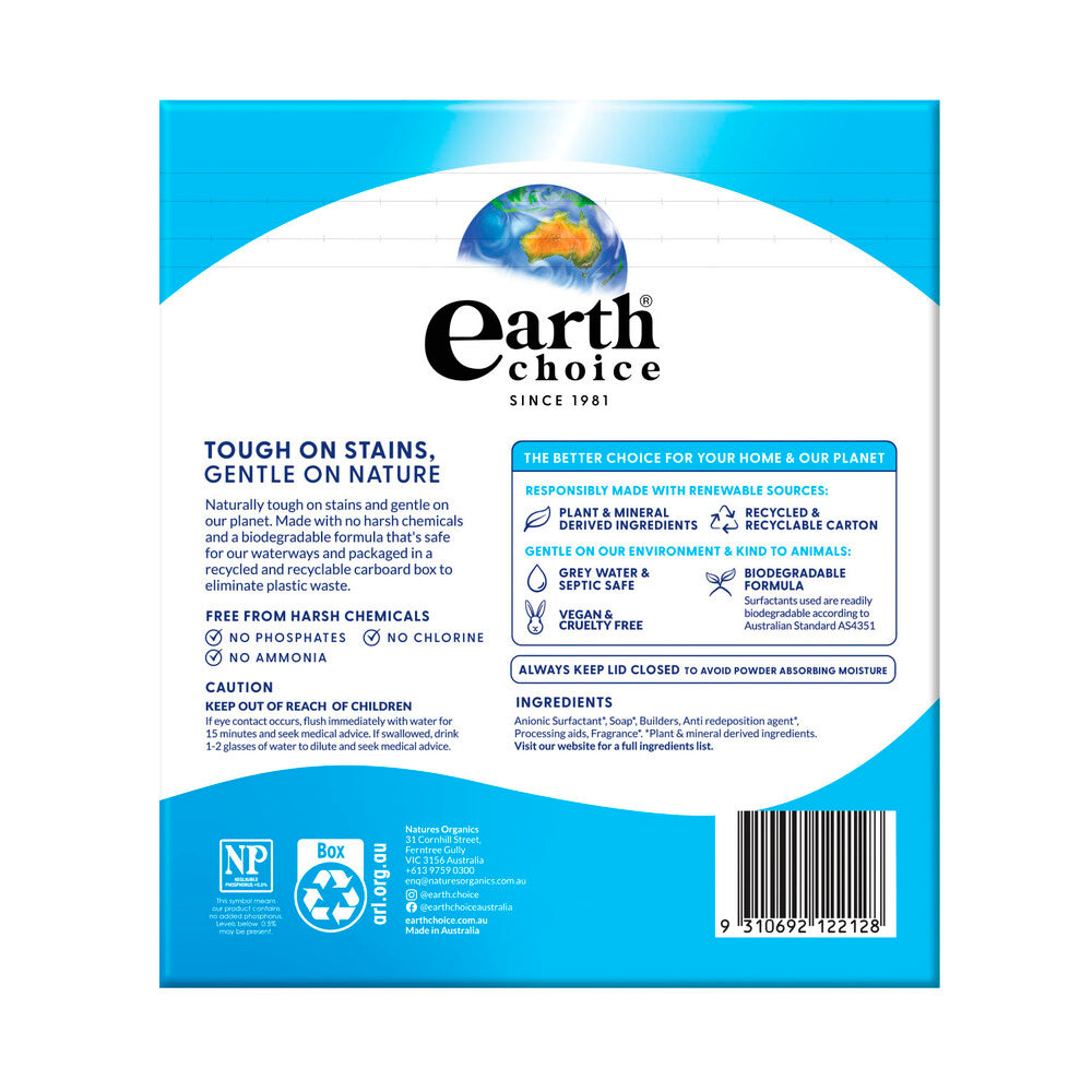 Earth Choice Laundry Powder - 2kg