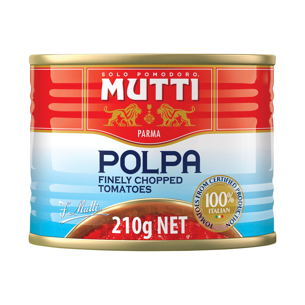Mutti Polpa Tomatoes Finely Chopped - 210g