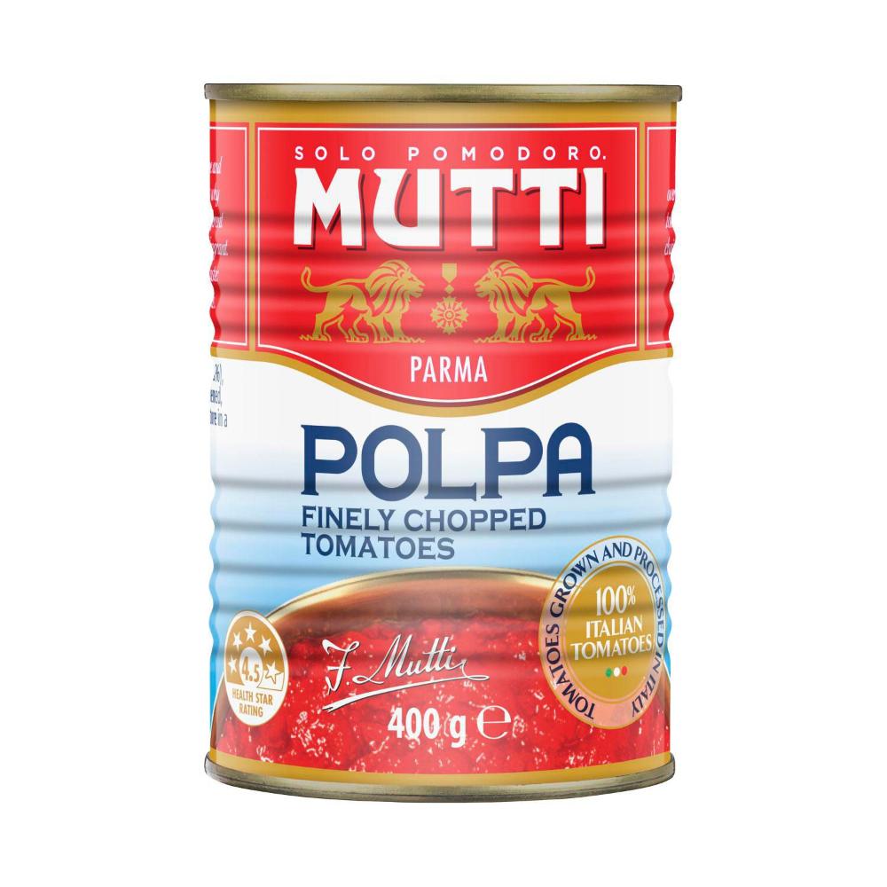 Mutti Polpa Tomatoes Finely Chopped - 400g