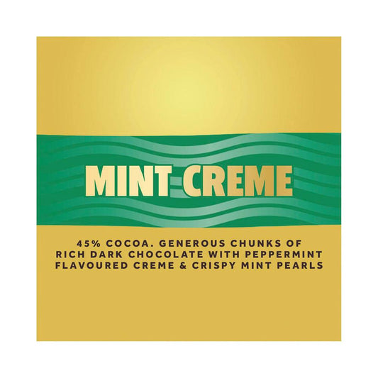 Cadbury Old Gold Slices Mint Creme Dark Chocolate Block - 170g