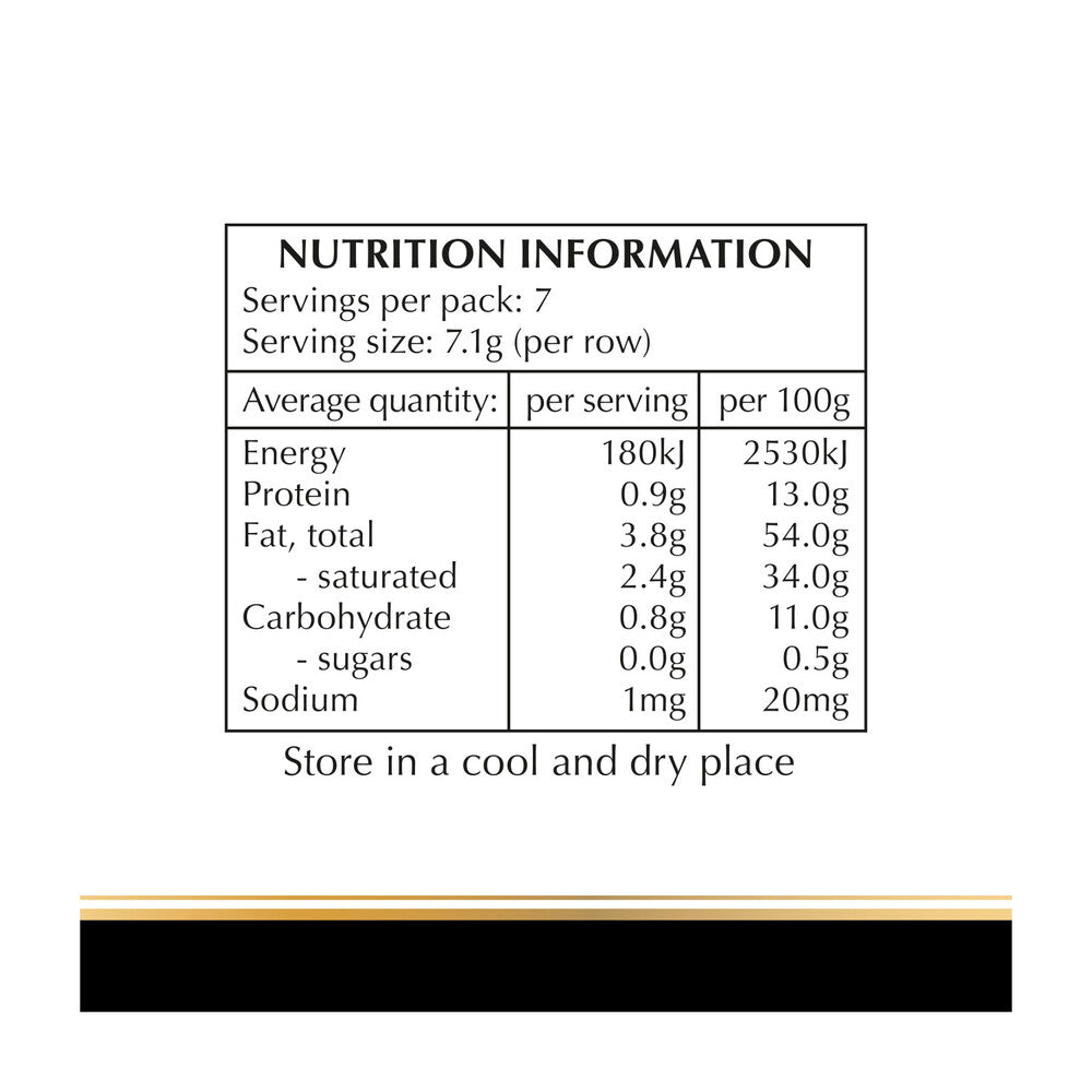 Lindt Excellence 100% Cocoa Dark Chocolate Block - 50g