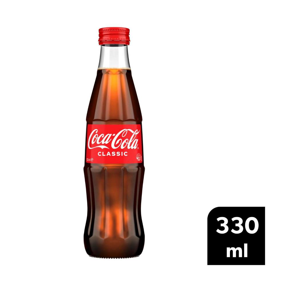 Coca-Cola assic Soft Drink Glass Bottle - 330mL