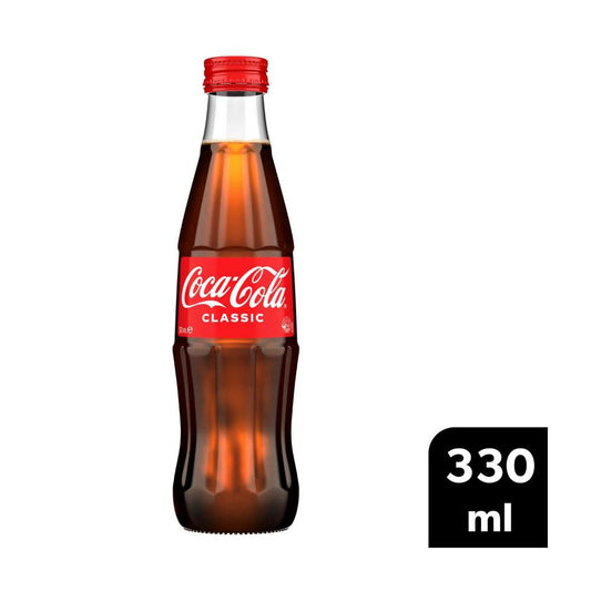 Coca-Cola assic Soft Drink Glass Bottle - 330mL