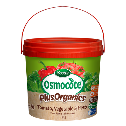 Scotts Osmocote Plus Organics - 1.5kg - Vegetable & Herb
