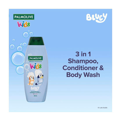 Palmolive Bluey Kids 3in1 Shampoo- Conditioner & Bodywash - 350mL