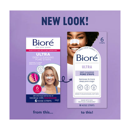 Biore Ultra Nose Strips - 6 pack