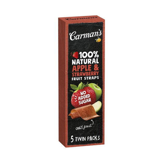 Carman's Fruit Straps Apple & Strawberry - 70g