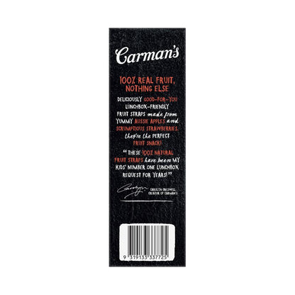 Carman's Fruit Straps Apple & Strawberry - 70g