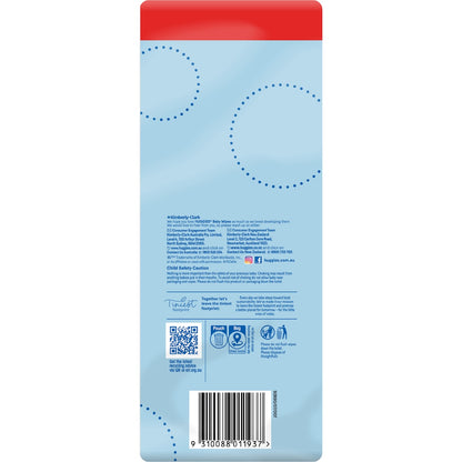 Huggies Gentle Cleanse Baby Wipes Coconut Oil 240 Pack