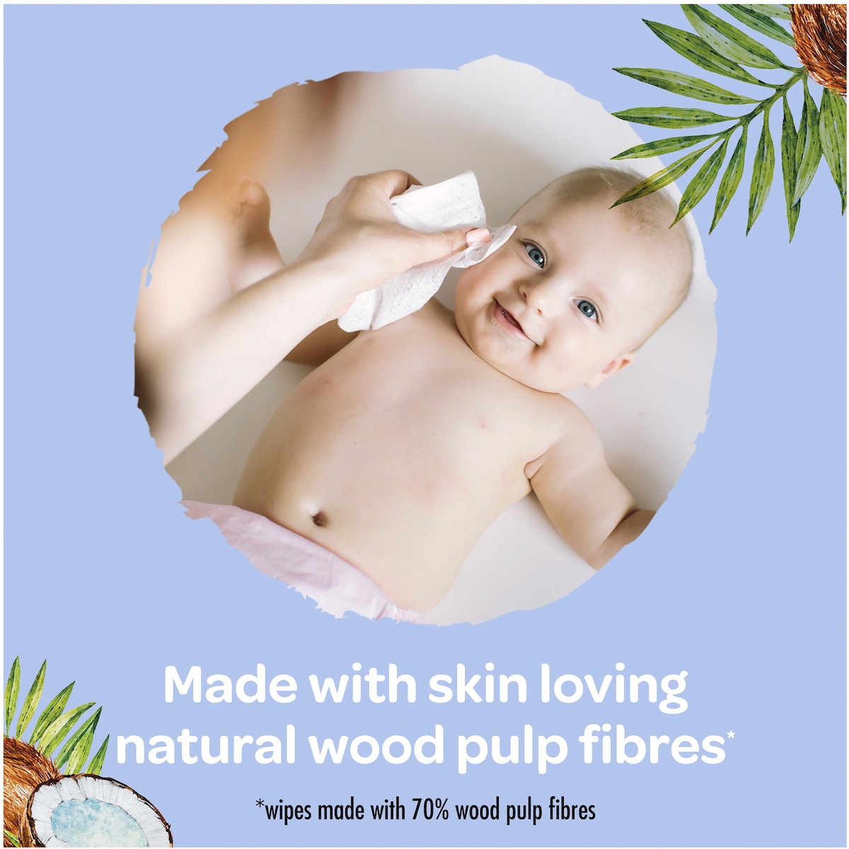 Huggies Gentle Cleanse Baby Wipes Coconut Oil 240 Pack