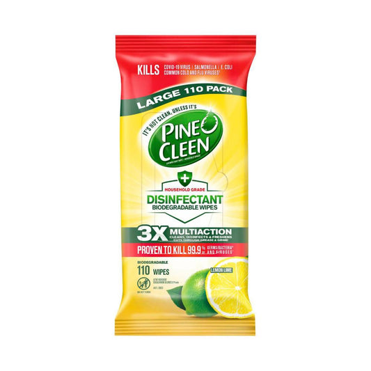 Pine O een Disinfectant Wipes Lemon - 110 Pack