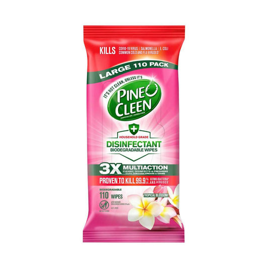 Pine O een Disinfectant Wipes Tropical Blossom - 110 Pack