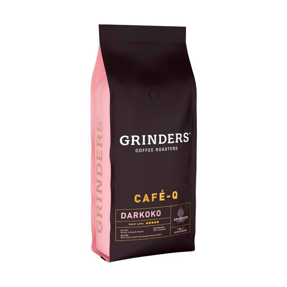 Grinders Cafe - Q Darkoko Coffee Beans - 1kg