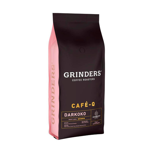 Grinders Cafe - Q Darkoko Coffee Beans - 1kg