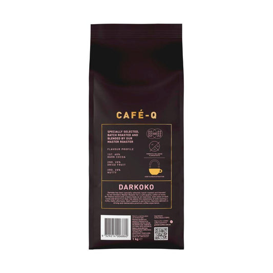 Grinders Cafe - Q Darkoko Coffee Beans - 1kg