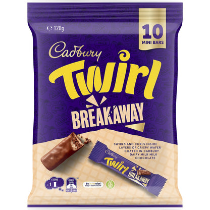 Cadbury Twirl Breakaway 120g