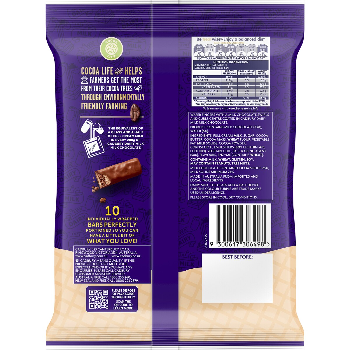 Cadbury Twirl Breakaway 120g