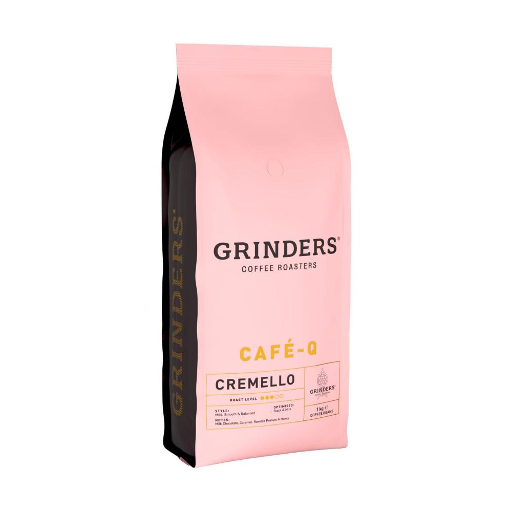 Grinders Cafe - Q Cremello Coffee Beans - 1kg