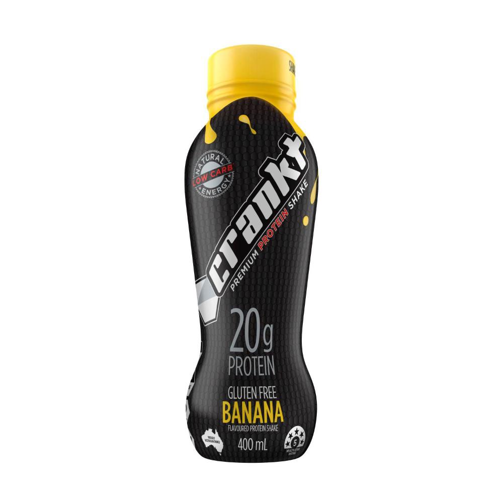 Crankt Premium Protein Shake Banana - 400mL