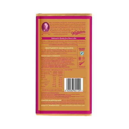 Whittaker's Chocolate Creamy Hazella Milk Chocolate Block - 250g