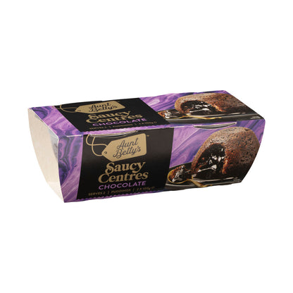 Aunt Betty's Pudding Saucy Centres Chocolate 2 Pack - 200g