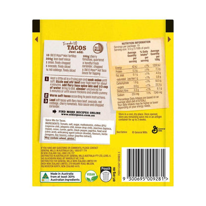 Old El Paso Fiery Spice Mix - 35g