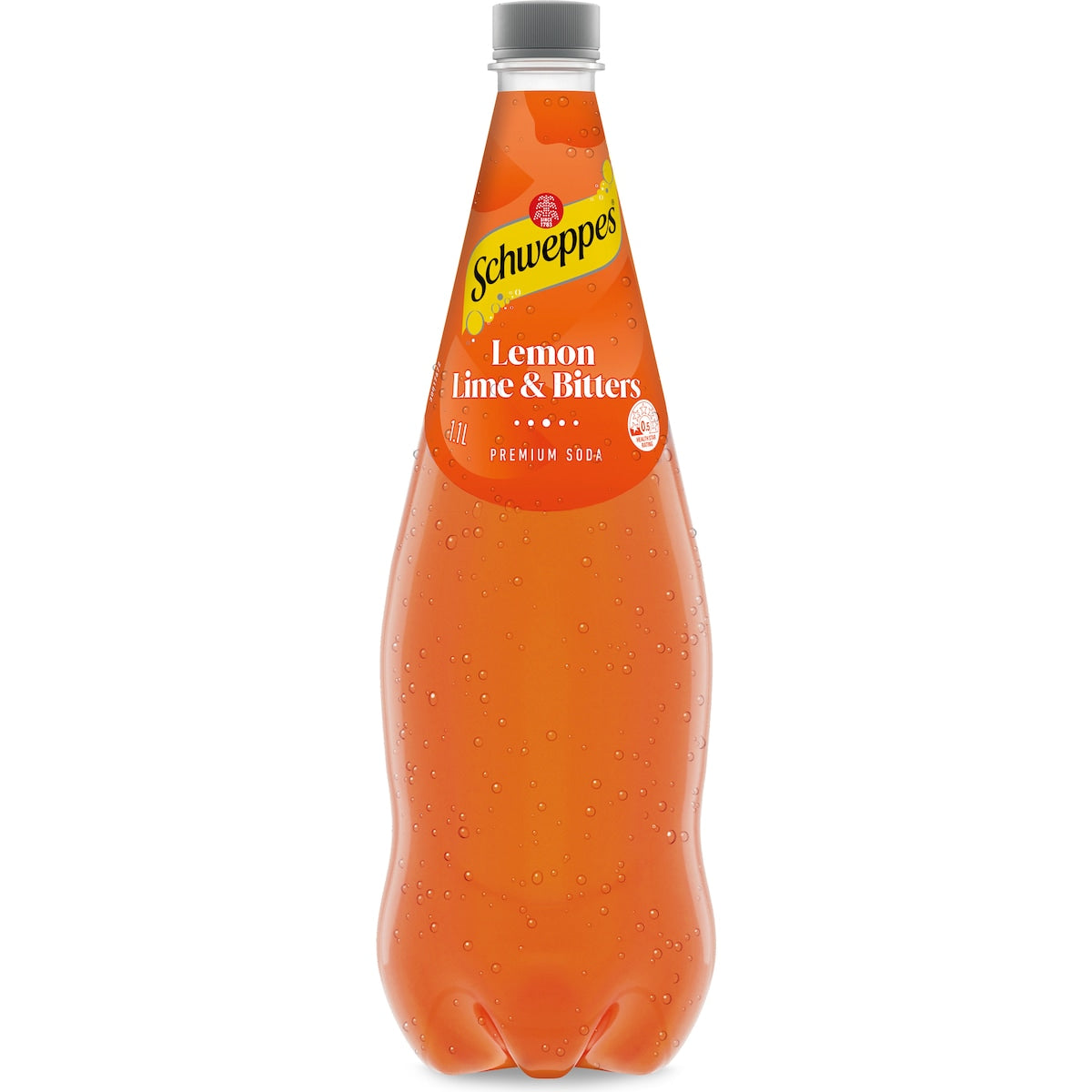 Schweppes Lemon Lime Bitters Soft Drink Mixer Bottle 1.1l