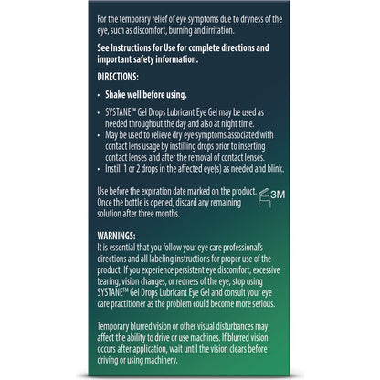 Systane Lubricant Eye Gel Gel Drops 10ml
