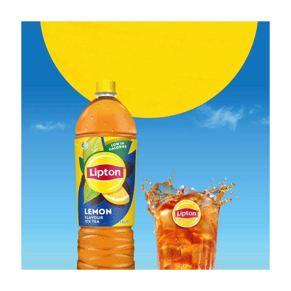 Lipton Ice Tea Lemon Tea Iced Tea Bottle - 1.5L