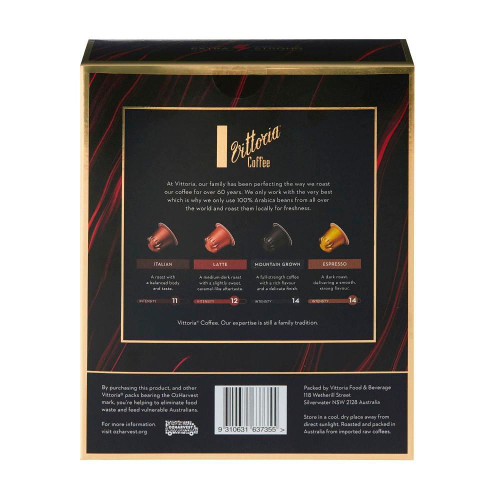 Vittoria Nespresso Compatible Capsules Variety Pack - 40 pack