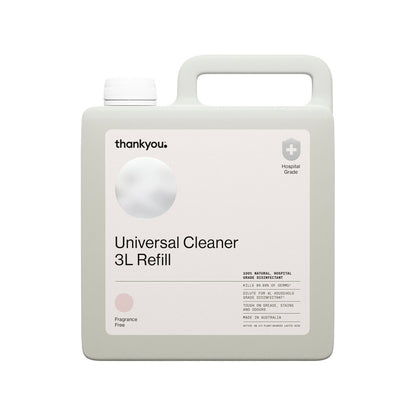 Thankyou Universal Cleaner Fragrance Free Refill - 3L